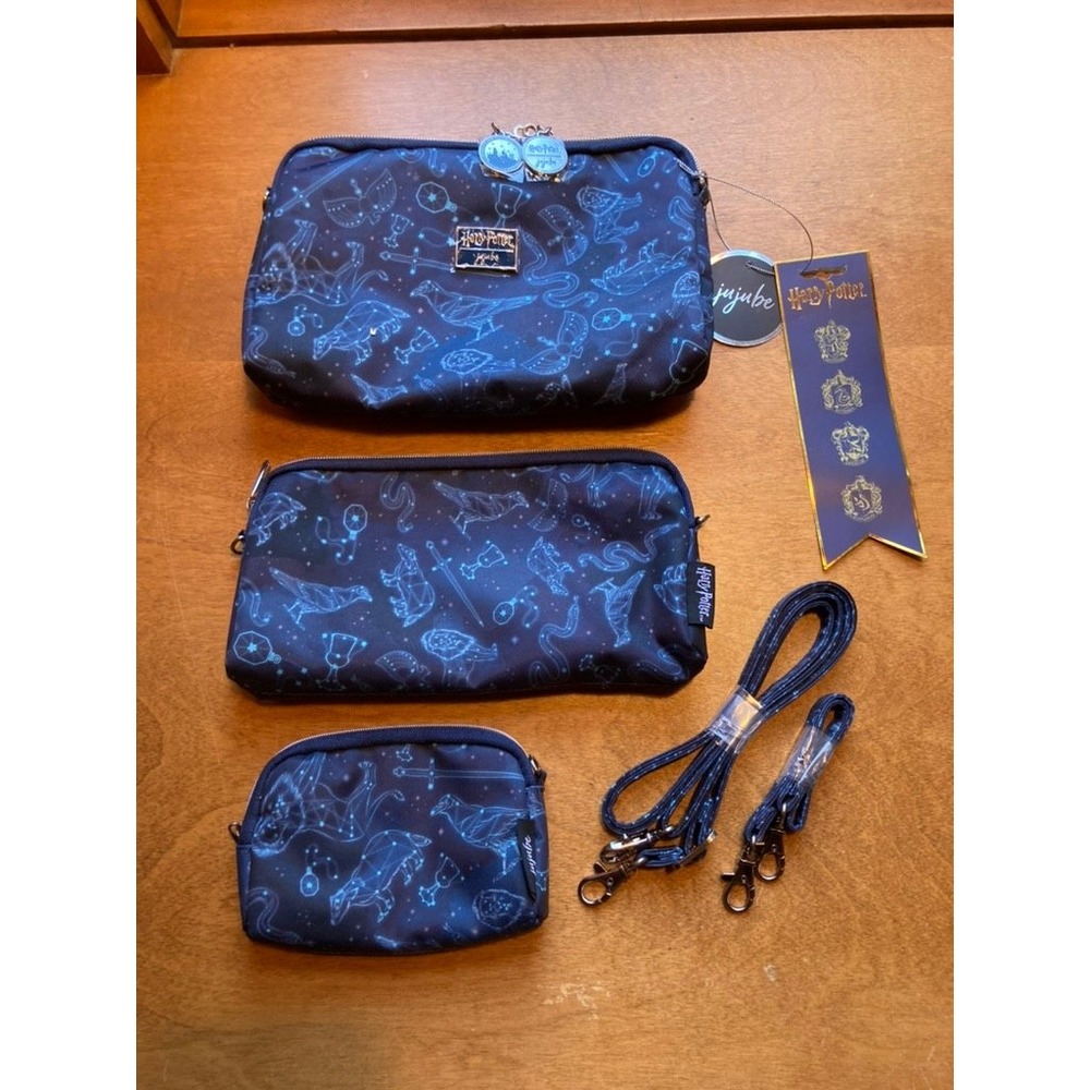 JuJuBe x Harry Potter Be Set Lumos Maxima 3 Piece Pouch Set New with Tags